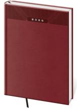 Diář A4 denní Print Classic - anglická červená