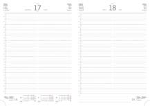 Diář A4 denní Print Classic - anglická červená