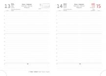 Diář A5 denní Old Karachi - černá