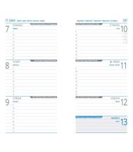 Diář kapesní A6 týdenní NOMAD