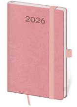 Diář kapesní týdenní Print Pop - růžová