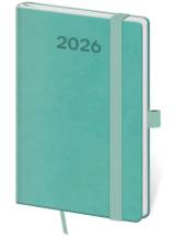 Diář kapesní týdenní Print Pop - světle zelená