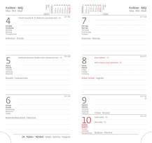 Diář kapesní týdenní Vario - 2 grey design