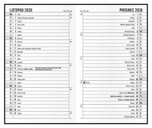 Diář Marika (KRAFT) - Akvarel