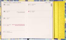 Diář týdenní magnetický 11x16cm Citrony