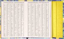 Diář týdenní magnetický 11x16cm Citrony