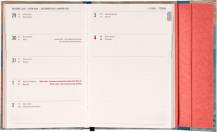 Diář týdenní magnetický 11x16cm Claude Monet