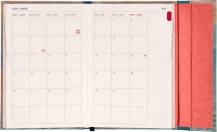 Diář týdenní magnetický 11x16cm Claude Monet