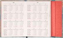 Diář týdenní magnetický 11x16cm Claude Monet