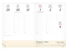 Diář týdenní T805 PU soft s potiskem 1