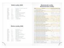 Diář týdenní T805 PU soft s potiskem 1