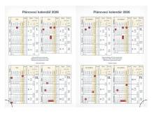 Diář týdenní T805 s magnetem Lamino 1