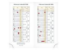 Diář týdenní T806 90x170mm Lamino 5