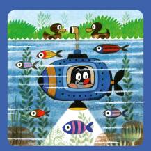 Kalendář poznámkový Krteček 30x30cm