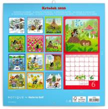 Kalendář poznámkový Krteček 30x30cm