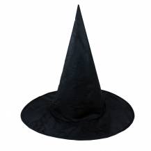 Klobouk čarodějnický - černý (dospělý)