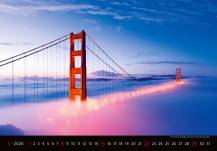 Nástěnný kalendář Bridges