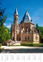 Nástěnný kalendář Česká republika/Czech Rebublic