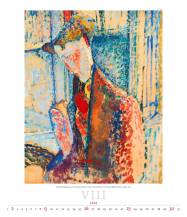 Nástěnný kalendář Expressionism