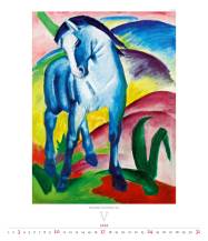 Nástěnný kalendář Expressionism