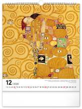 Nástěnný kalendář Gustav Klimt 30x34cm