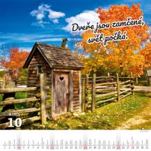 Nástěnný kalendář Kadibudky