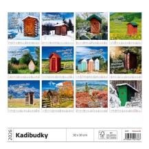 Nástěnný kalendář Kadibudky