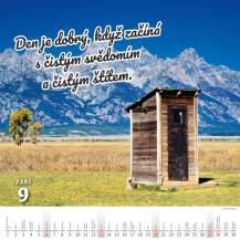 Nástěnný kalendář Kadibudky