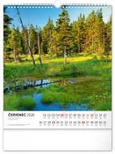 Nástěnný kalendář Krkonoše 30x34cm