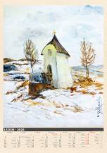 Nástěnný kalendář Ladislav Kulhavý