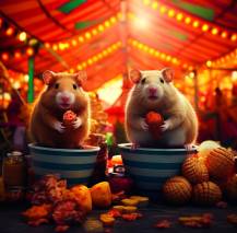 Nástěnný kalendář Little Fun 30x30cm