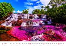 Nástěnný kalendář National parks