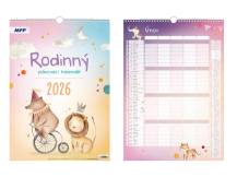 Nástěnný kalendář Rodinný