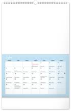 Nástěnný kalendář Rodinný kreativní 33x46cm