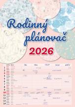 Nástěnný kalendář Rodinny plánovač