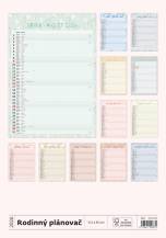 Nástěnný kalendář Rodinny plánovač