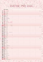 Nástěnný kalendář Rodinny plánovač