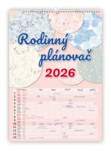 Nástěnný kalendář Rodinny plánovač