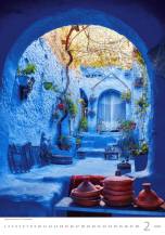 Nástěnný kalendář Romantic Corners