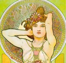 Nástěnný kalendář Vázanka Alfons Mucha