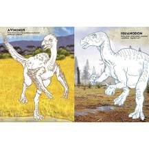 Omalovánky A4 s tetováním Dinosauři