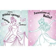 Omalovánky A4 s tetováním Princezny