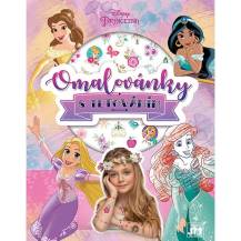 Omalovánky A4 s tetováním Princezny