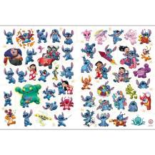 Omalovánky A4 s tetováním Stitch