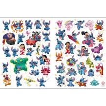 Omalovánky A4 s tetováním Stitch