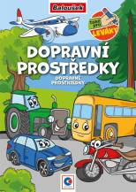 Omalovánky A5 Dopravní prostředky