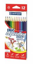 Pastelky 9521/12 trojboké