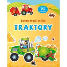 Samolepková knížka A4 Traktory