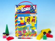 Stavebnice LORI I 50ks 19x28x10cm plast