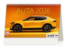 Stolní kalendář Auta
